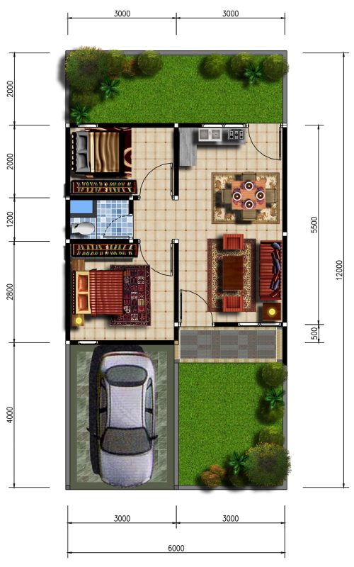 1. Type 36 Denah (2)