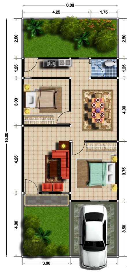 4. Type 54 Denah (2)